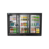 53 in. Three-Door Back Bar Refrigerator - 11.3 Cu Ft. BC-3DSL-BK